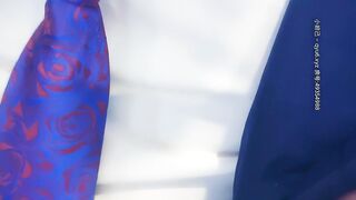 【赵总寻花】十分开朗健谈的超短裙黑丝短袜美女，穿衣显瘦脱衣有肉，在床上叫声极骚最后颜射结尾