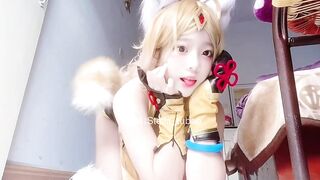 #兔宝大人 #王者荣耀 #妲己 #cosplay #露脸 #自慰