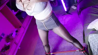 【悠米定拍】《被驯服的美艳少妇5》开腿吊缚+跳dan固定刺激+假Y口塞+柠檬刺激口水+呕吐+肌肉贴堵嘴+二次静电胶带缠绕