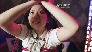 91CM-250 端午节 女体肉粽  将美人细致包裹