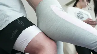 DASS-854 [中文字幕]充满催情剂的汗水与热浪！自然粗俗的蟹腿喷射！颤抖痉挛的敏感热瑜伽课 美ノ嶋めぐり