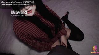 [糖心Vlog] 猫爪爪VS大肉棒 春梦后的饼饼猫需要两发浓精才能满足! 你别动，我自己来 - 饼干姐姐