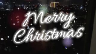 【圣诞特辑】圣诞节骚女友换上性感圣诞装来庆祝节日，好好给我享受她的肉体服务